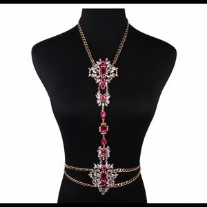 Fashion Rhinestone Body Chain